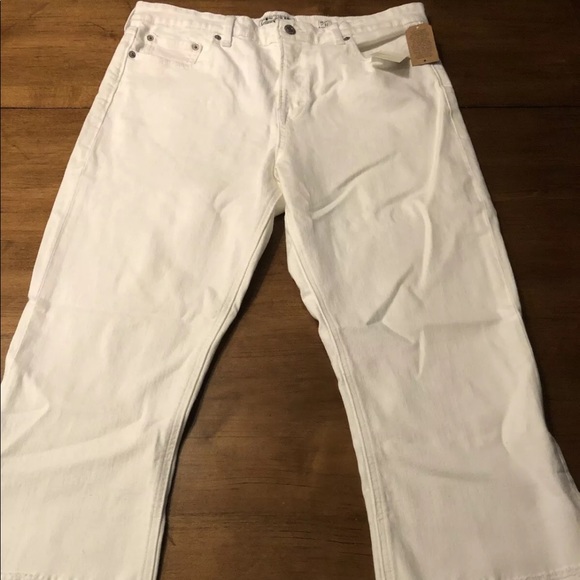 Lucky Brand Mini Boot Crop White Size 14 (32) - Picture 3 of 4
